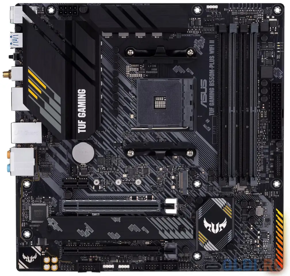 Материнская плата asus tuf gaming b550m-plus wifi ii, фотография 1