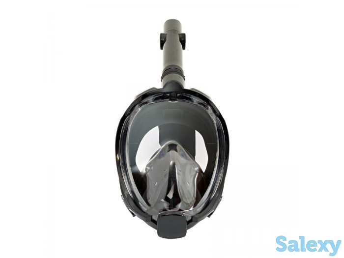 Маска подводная полнолицевая sargan галактика премиум черная/черная/черная, фотография 8