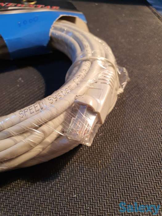 LAN Кабель UTP, CAT 5e 4Pairs 24 AWG шнур, провод усиленный 5 метров, фотография 3