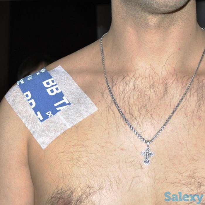 Подкладочный материал для кинезио тейпов bbtape (5см*10м), цвет #1 white | белая, фотография 2