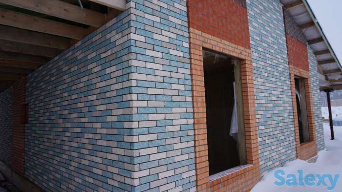 Гиперпрессованный кирпич (Колотый камень), фотография 7