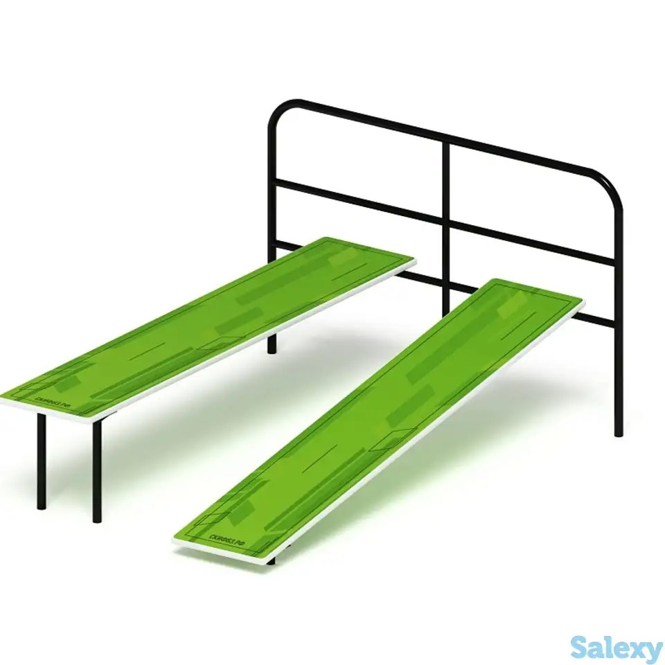 Скамья для пресса двойная (зеленый) - со 2.40.02-02, фотография 2