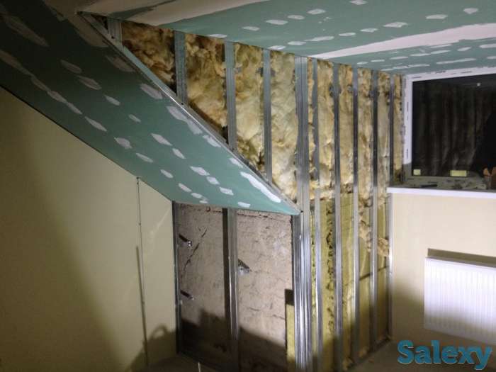 Монтаж конструкций из гипсокартона (ГКЛ) профессионально, фотография 5