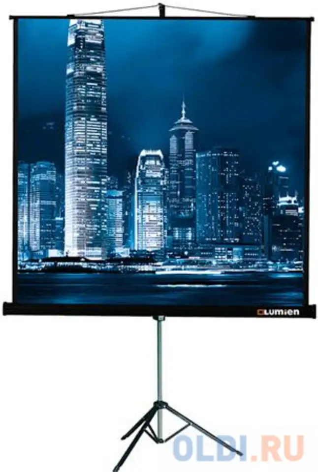 [lmv-100107] экран на штативе lumien master view 153x203 см matte white, фотография 1