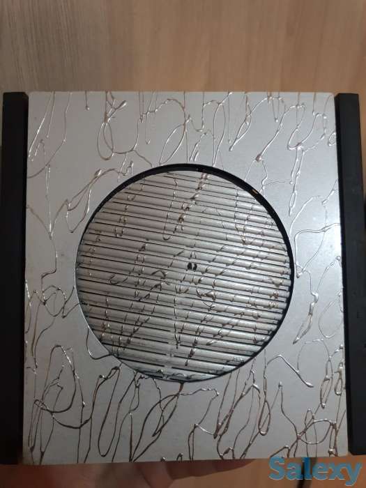 Звонок электрический дверной, сделан в Индии, серебро, фотография 1