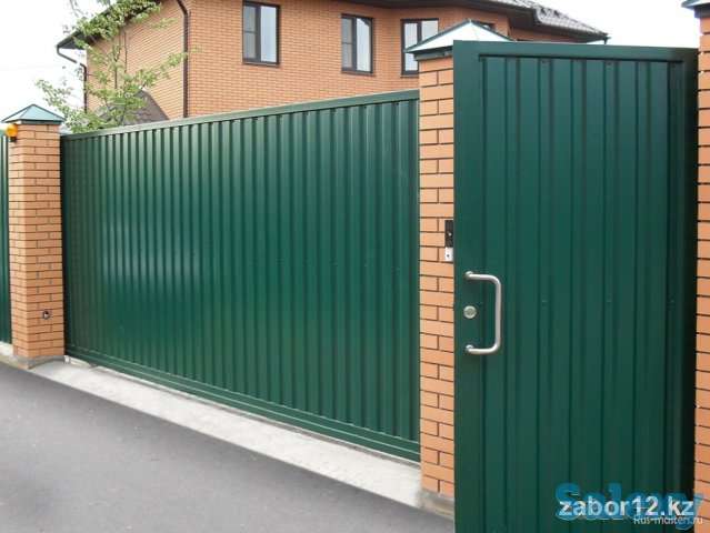 Изготовление и монтаж ворот (металлические), фотография 2