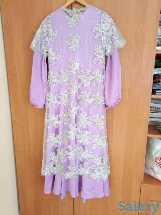 Продам платье, с длинными рукавами и подолом., фотография 2