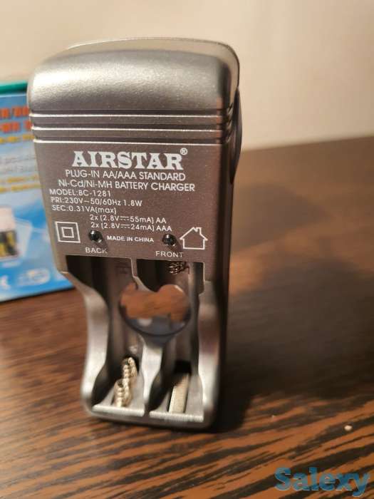 Зарядное устройство, зарядка для аккумуляторных батареек Ni-Cd/Mh, фотография 3