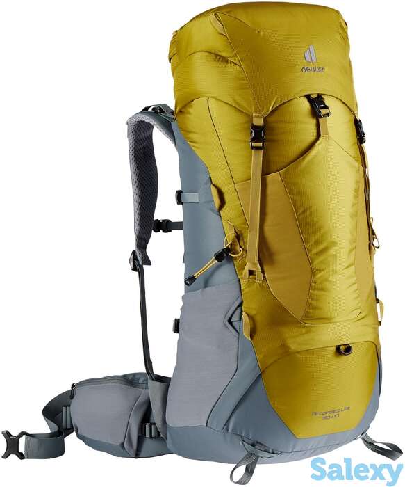 Рюкзак deuter aircontact lite 50+10 turmeric/teal, фотография 1