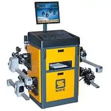 Подъемник 4 стоечный со стендом развал схождения, фотография 2