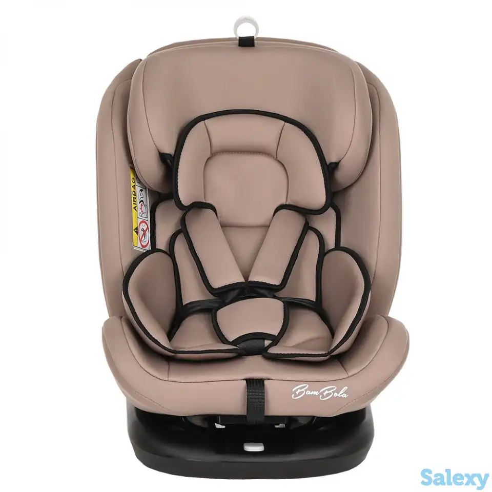 BAMBOLA автокресло для детей 0-36 кг Minori ISOFIX Светло/Коричневый 2шт/кор, фотография 2