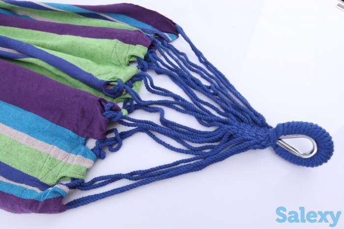 Гамак kingcamp canvas hammock синий, фотография 2