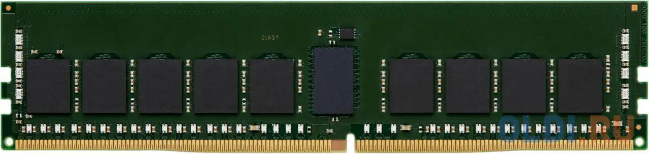 16gb kingston ddr4 3200 rdimm premier server memory ksm32rs4/16mrr ecc, reg,, фотография 1
