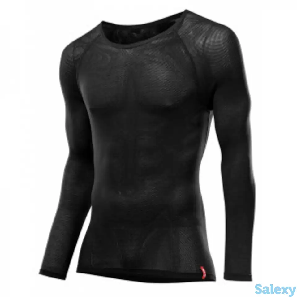 Термокофта loffler 20-21 light la m's hr. shirt transtex black, фотография 1