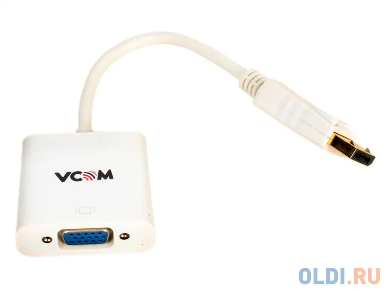 Кабель-переходник vcom displayport m- vga f  0.15м <cg603, фотография 1
