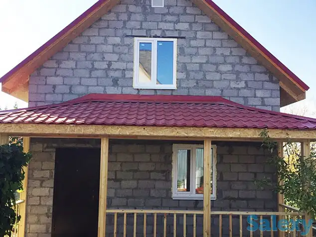 Рабочие на строительство каменного дома, фотография 1