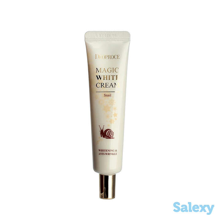 Крем для лица deoproce magic white cream snail, фотография 1