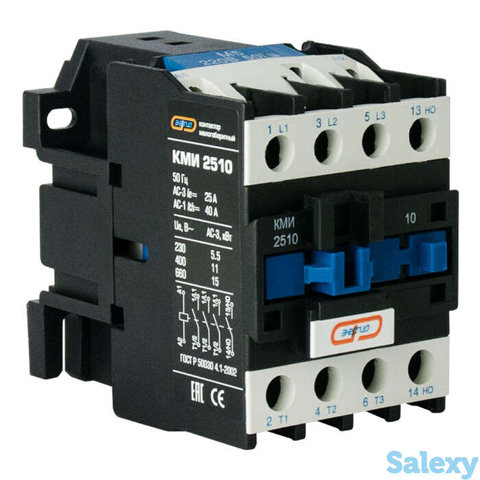 Контактор КМИ-2510 25 А 220AC 1НО Энергия (КМИ-2501), фотография 1