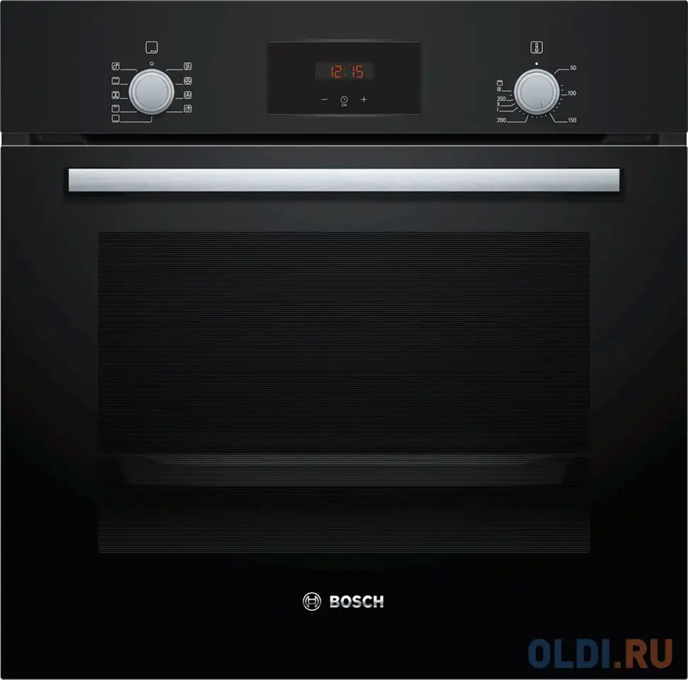 Электрический шкаф bosch hbf114eb0r черный, фотография 1