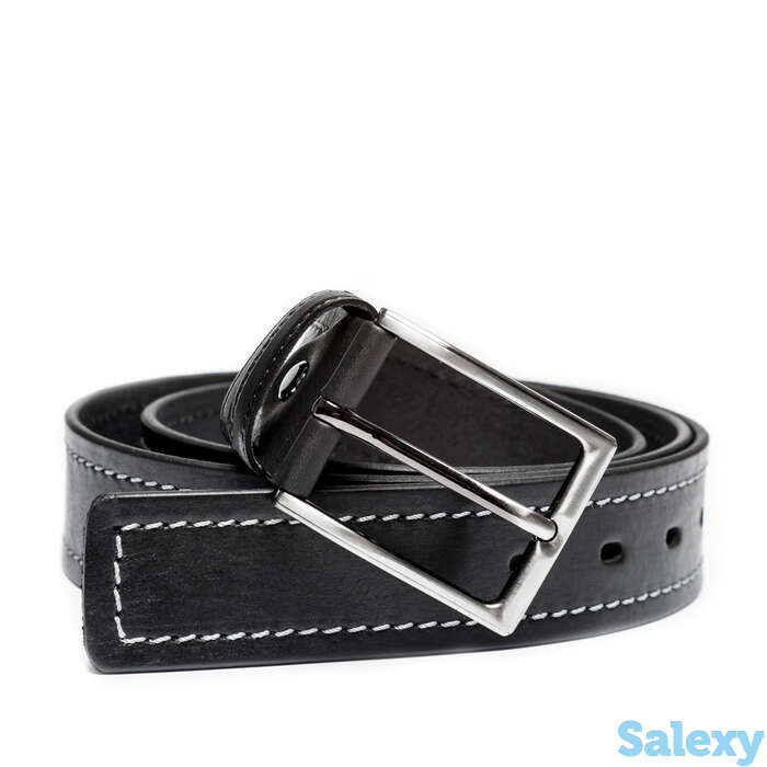 Ремень мужской caim black, фотография 1