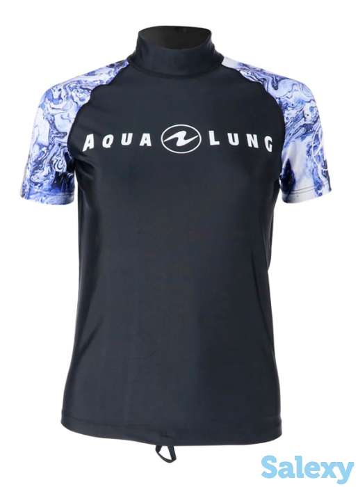 Майка лайкра, короткий рукав, black frozen blue, муж,, фотография 6