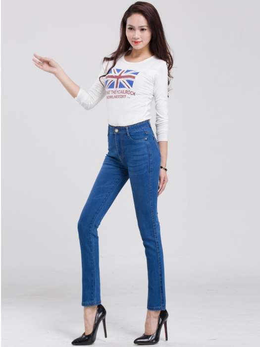 Джинсы Женские Высокая Талия, фотография 2