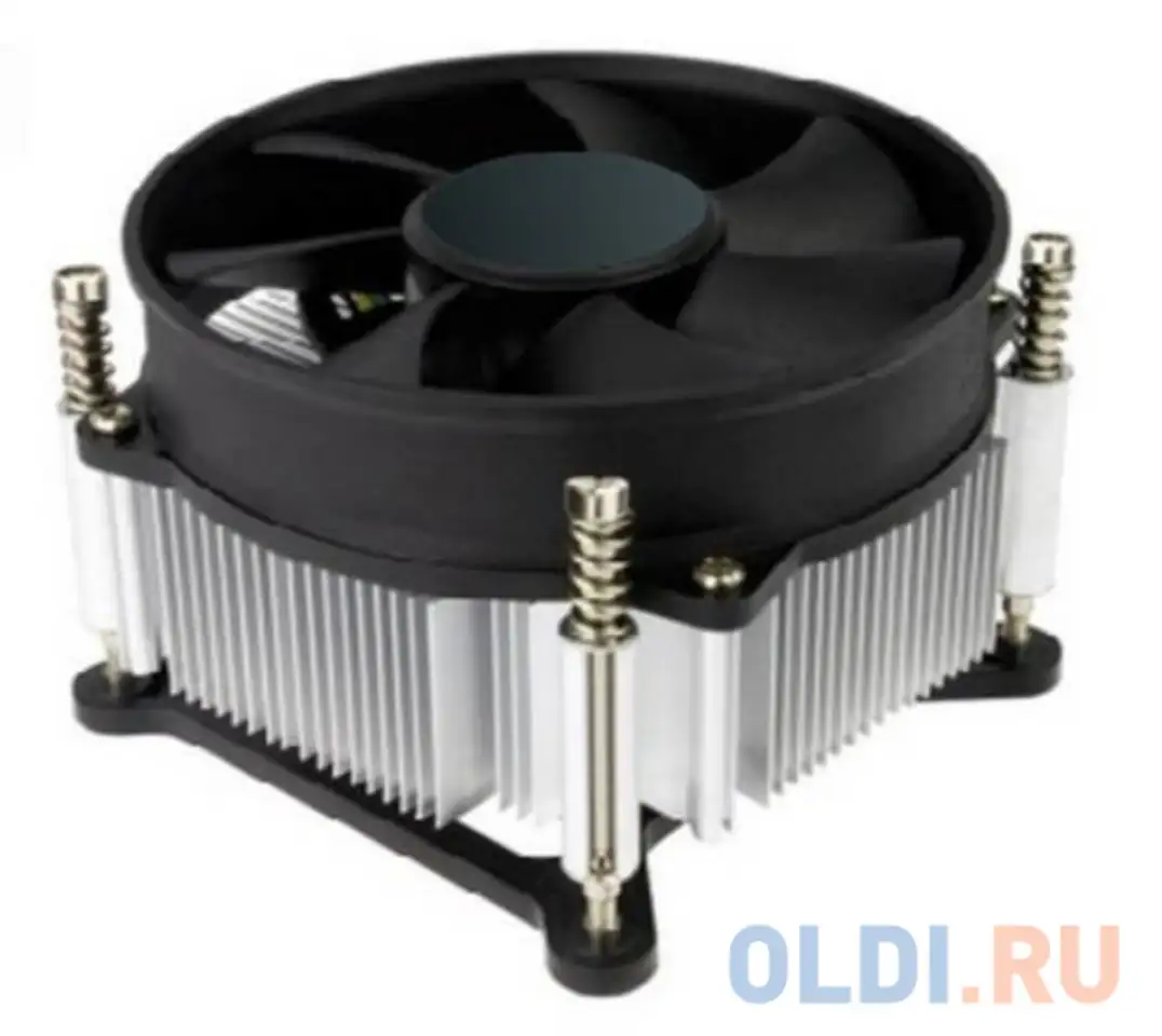 Acd-cd5m3-a cooler, s.115x, tdp 95w, 2400rpm, 31.6dba, screw, 3pin ,oem {20}, фотография 1