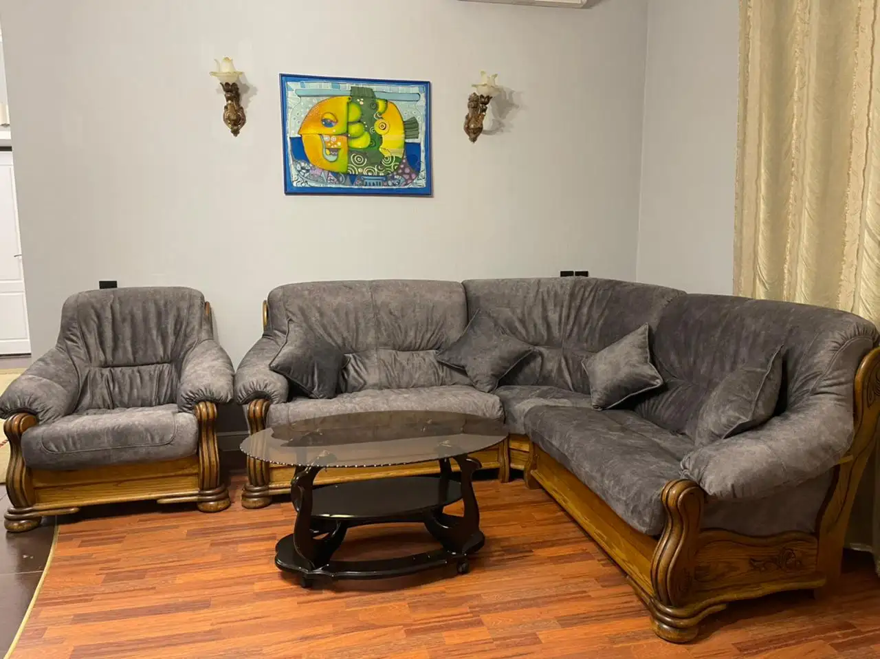 Перетяжка мягкой мебели в Астане, фотография 7