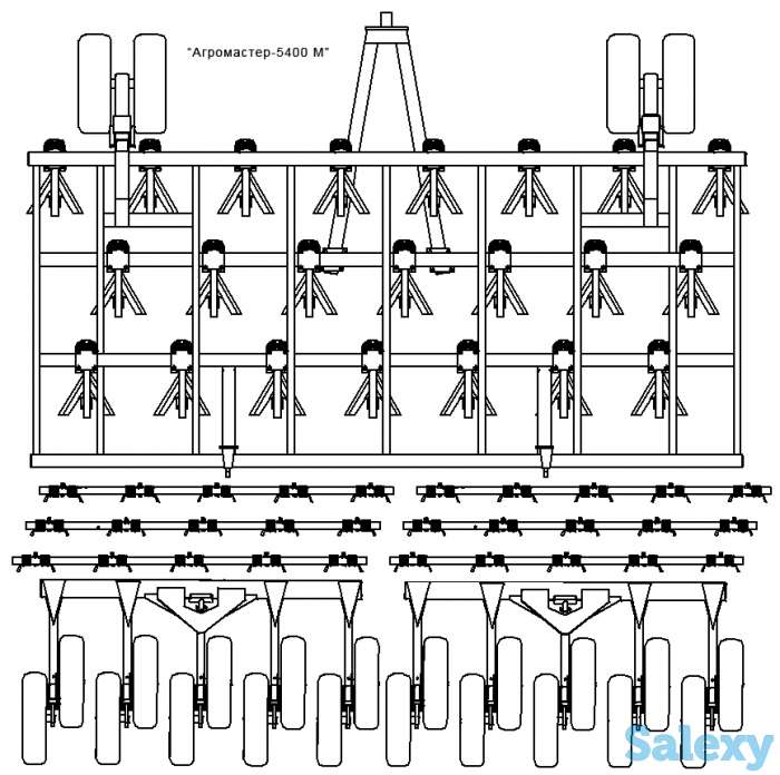 Комбинированный посевной комплекс «Agrator DK 5400M», фотография 9