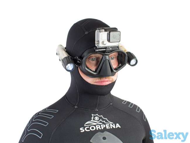 Маска scorpena с креплением для видеокамеры, фотография 10
