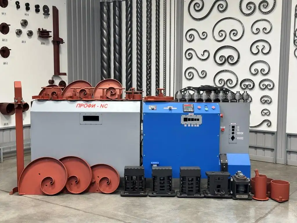 Кузнечно-гибочные станки ПРОФИ-NC c ЧПУ, для холодной и горячей ковки, фотография 1