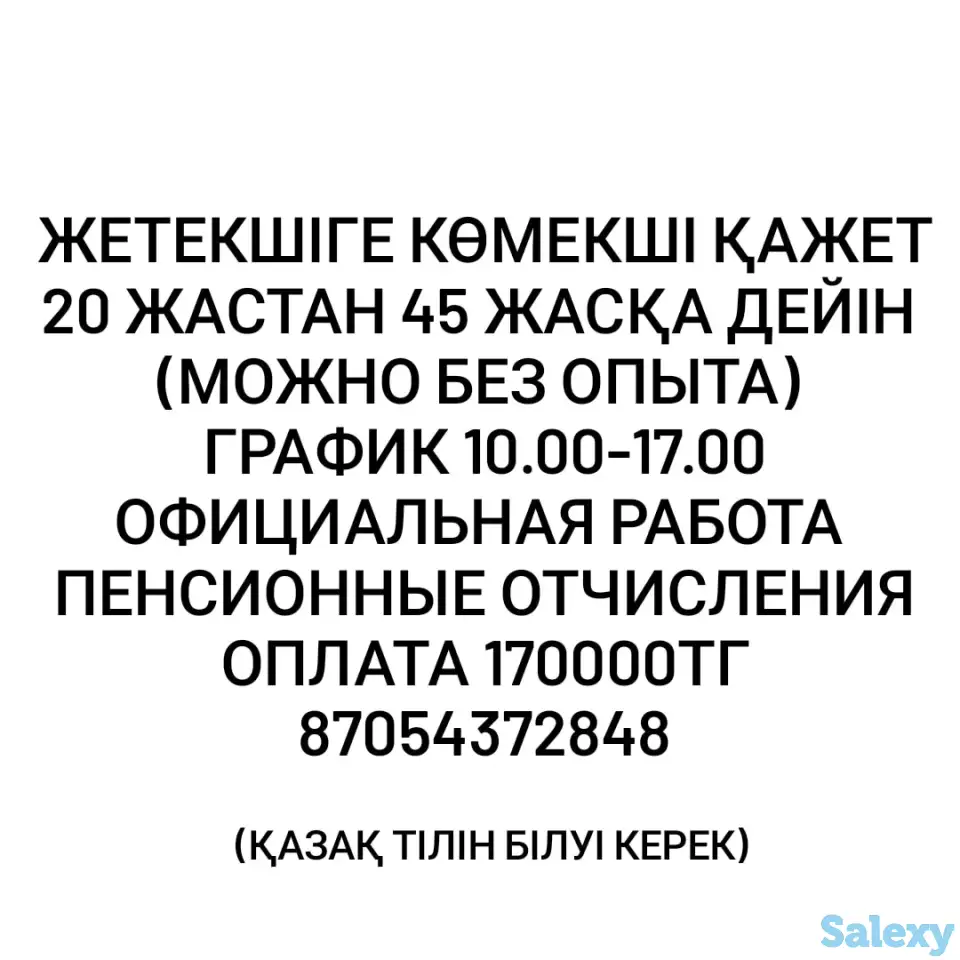 Жетекші көмекші қажет, фотография 1