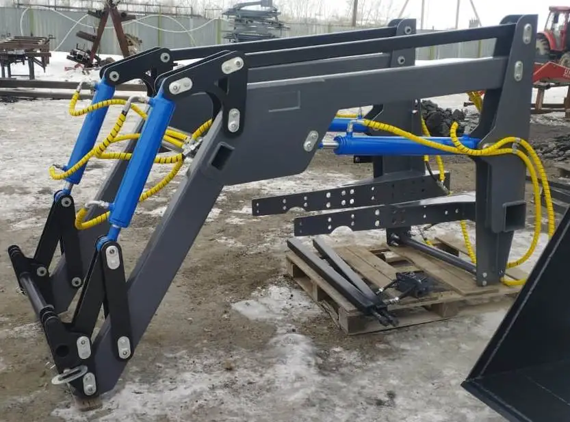 Фронтальный погрузчик КУН к тракторам МТЗ Сделано в Казахстане, фотография 1