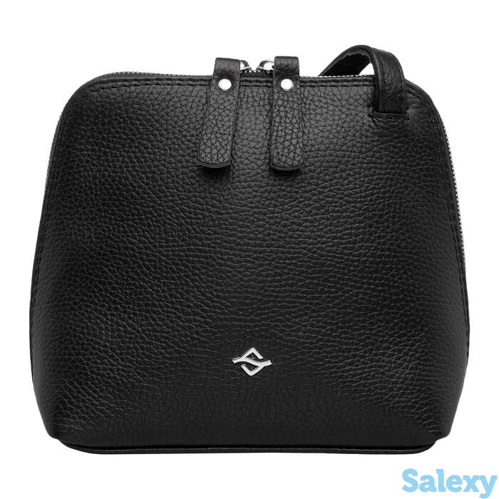 Сумка женская из кожи mallow black, фотография 1