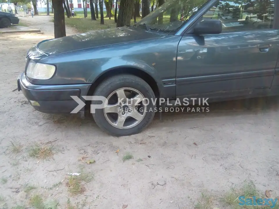 Крыло на Ауди 100 С4 из стеклопластика., фотография 6