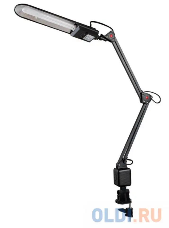 Camelion kd-017c с02 черный (светильник настольный,230v 11w), фотография 1