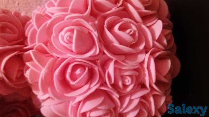 Мишка из роз Тедди ко дню всех влюбленных, фотография 6