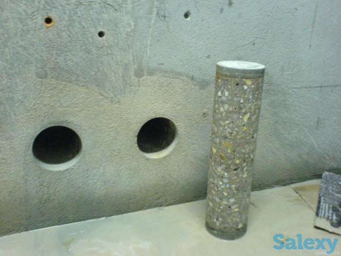 Алмазное сверление отверстий в железобетоне, фотография 1