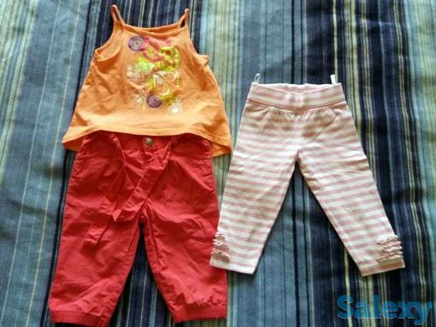 Пакет вещей (платье , бриджи, маечки), фотография 1