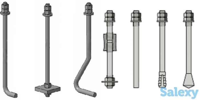 Изготовление анкерных болтов по чертежу, фотография 1