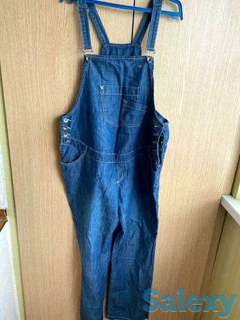 Комбинезон джинсовый на беременных, фотография 1