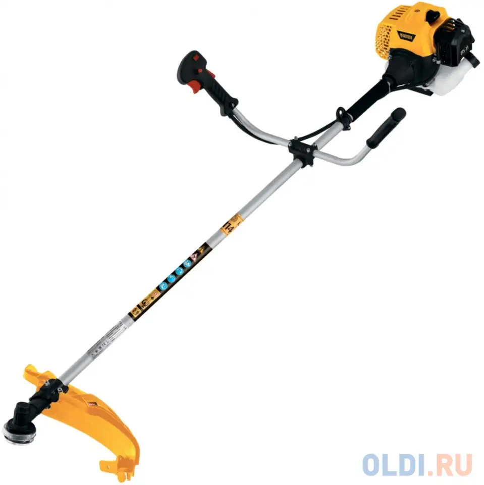 Триммер бензиновый dts-33, 33 см3, неразъемная штанга, состоит из 2 частей//, фотография 1