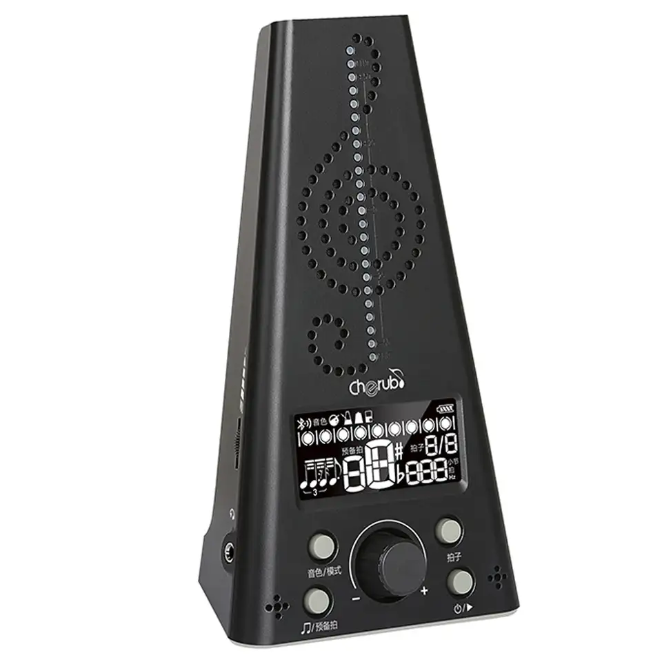 Метроном с тюнером cherub wmt-230bk, фотография 1