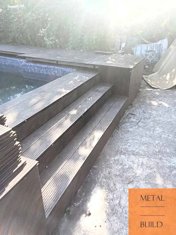 Обшивка террасной доской, декинг под ключ: Алматы, Конаев. Гарантия, фотография 3