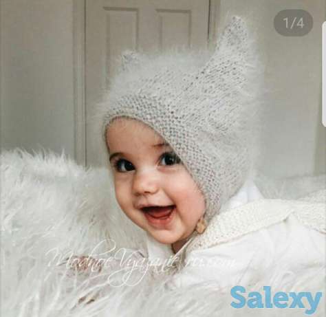 Шапочка чепчик ручная работа, фотография 1