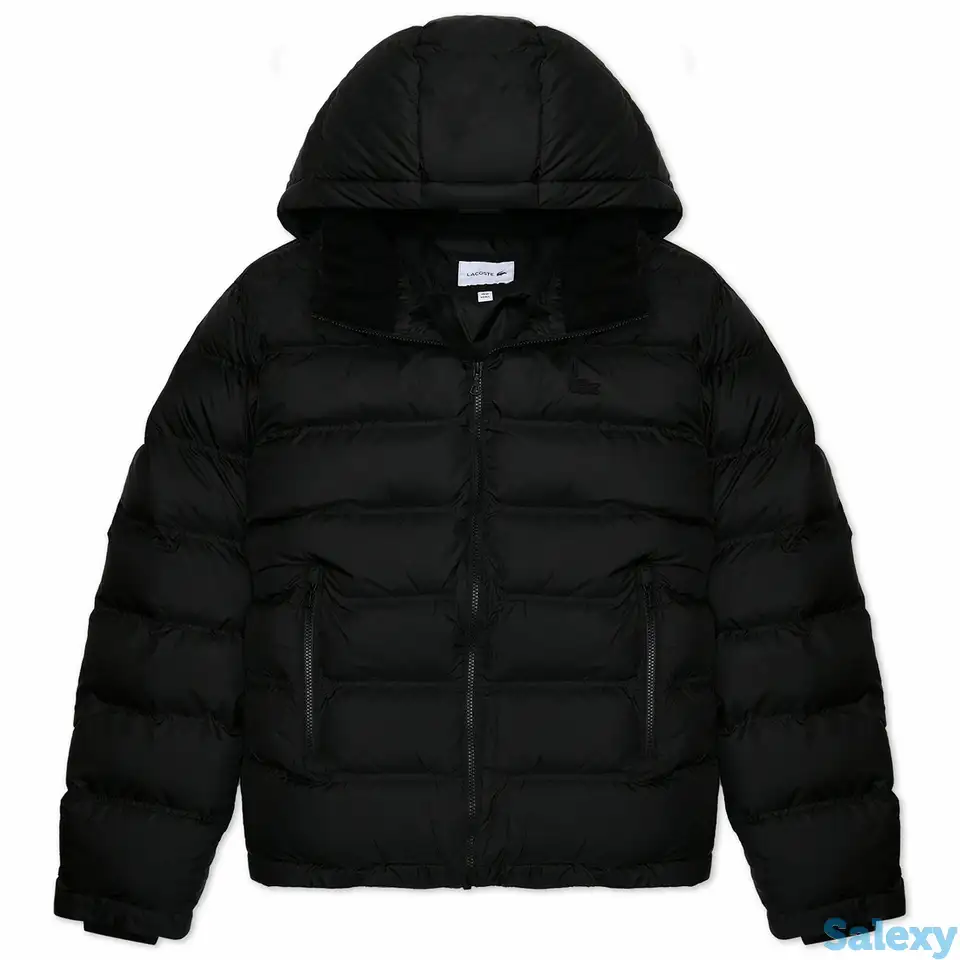 Мужская куртка lacoste hooded quilted, фотография 1