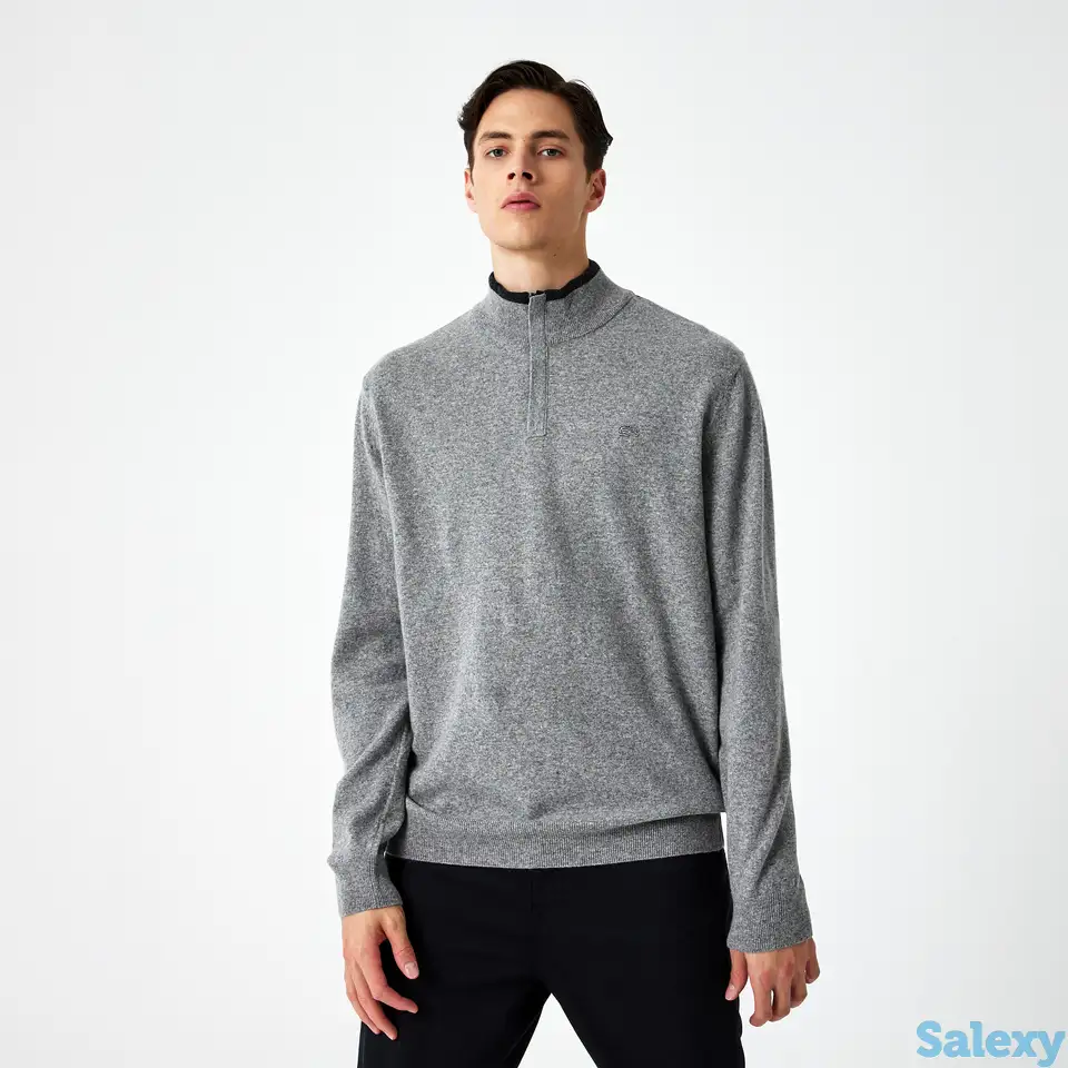 Мужской шерстяной свитер lacoste, фотография 1