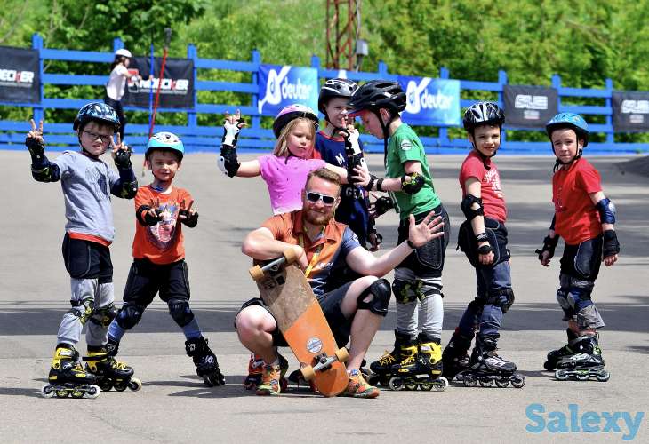 Обучение катанию на роликах, фотография 1