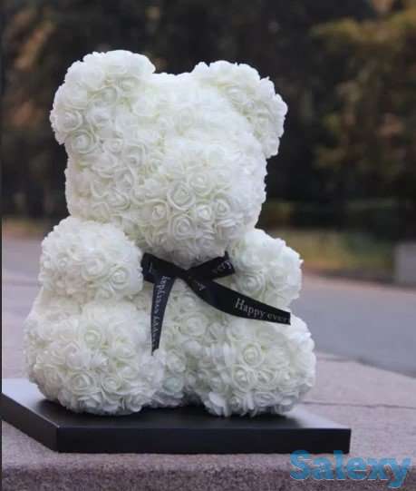 Мишка из роз - это подарок на любой возраст и повод!Доставка, фотография 3