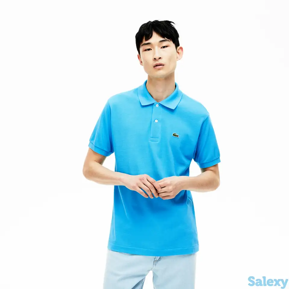 Мужское поло lacoste l1212 classic fit, фотография 1